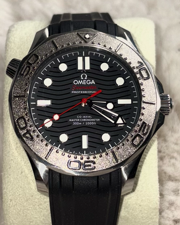 2025 Omega Seamaster Diver 300M "Nekton Edition" 42MM Black Dial Rubber Strap (210.32.42.20.01.002)