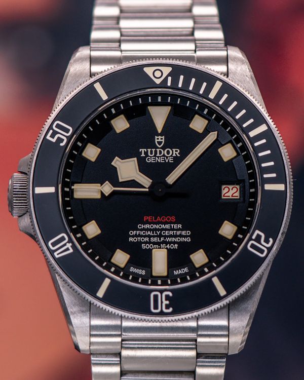 2021 Tudor Pelagos LHD 42MM Black Dial Titanium Bracelet (25610TNL)