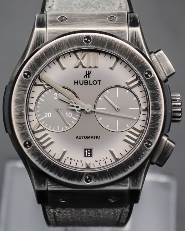 2021 Hublot Classic Fusion Chronograph "Boutique Roma" L.E. 45MM Grey Dial Rubber Strap (521.NX.4610.VR.ROM20)