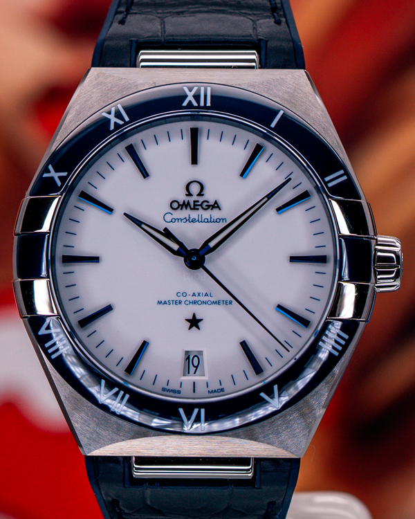 2023 Omega Constellation 41MM White Dial Leather Strap (131.33.41.21.04.001)