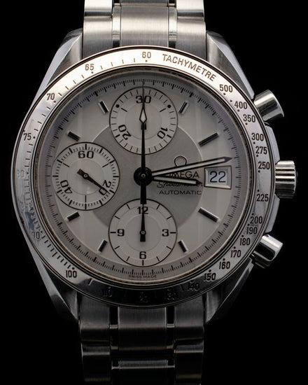 Omega Speedmaster Date 39MM Silver Dial Steel Bracelet (3513.30.00)