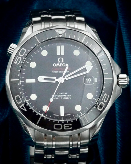 No Reserve - 2023 Omega Seamaster Diver 300M 41MM Black Dial Steel Bracelet (212.30.41.20.01.003)