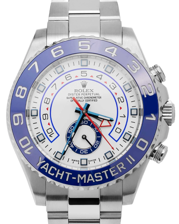 2015 Rolex Yacht-Master II 44MM White Dial Oyster Bracelet (116680)