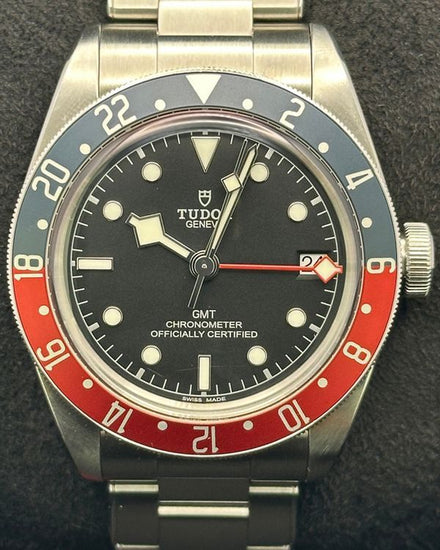 2019 Tudor Black Bay GMT "Pepsi" 41MM Black Dial Steel Bracelet (79830RB)