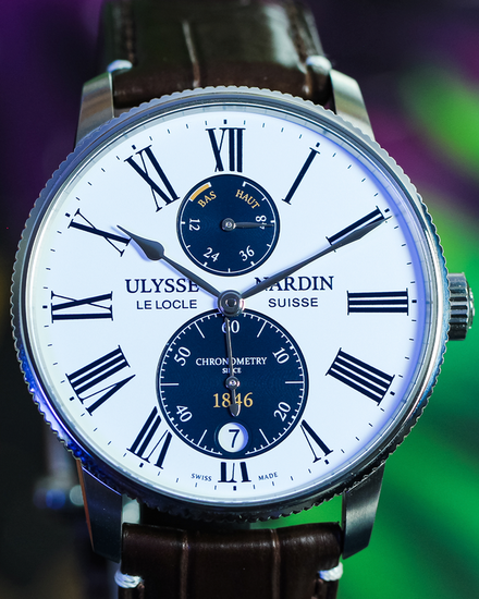 2026 Ulysse Nardin Marine Torpilleur "175th Anniversary" 42MM White Dial Leather Strap (1183-310LE-0A-175/1A)