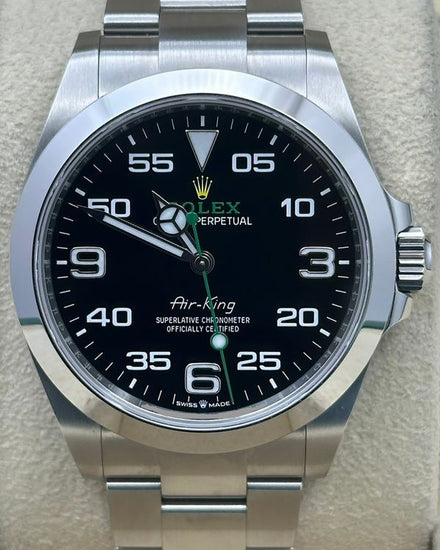 2022 Rolex Air-King 40MM Black Dial Oyster Bracelet (126900)