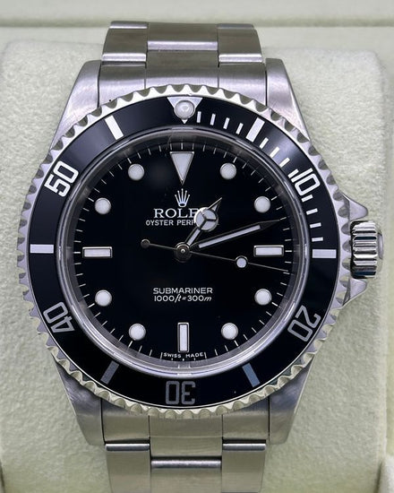 2006 Rolex Submariner No Date 40MM Black Dial Oyster Bracelet (14060M)