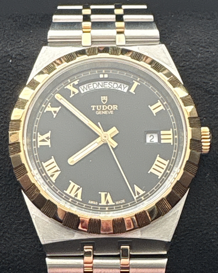 2025 Tudor Royal 41MM Black Dial Two-Tone Bracelet (28603)