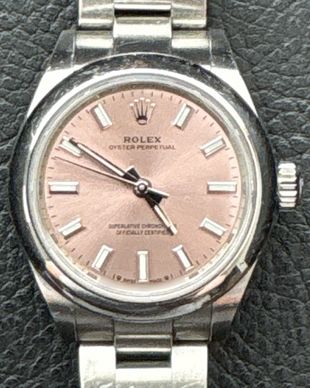 2021 Rolex Oyster Perpetual 28MM Pink Dial Oyster Bracelet (276200)
