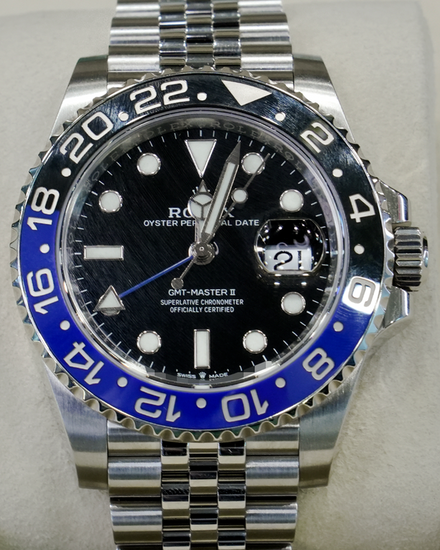 2020 Rolex GMT-Master II "Batgirl" 40MM Black Dial Jubilee Bracelet (126710BLNR)