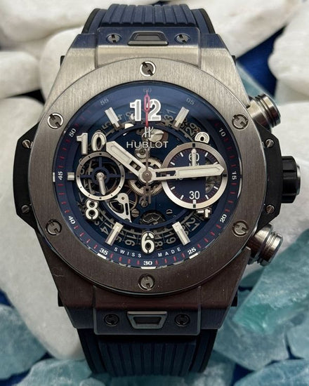 Hublot Big Bang Unico 44MM Skeleton Dial Rubber Strap (411.NX.5179.RX)