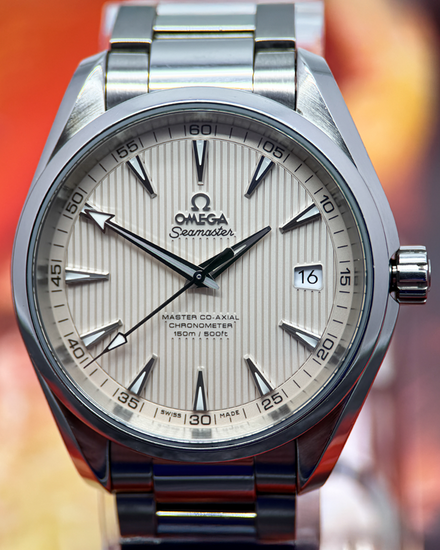 No Reserve - 2020 Omega Seamaster Aqua Terra 150M 41.5MM Silver Dial Steel Bracelet (231.10.42.21.02.003)