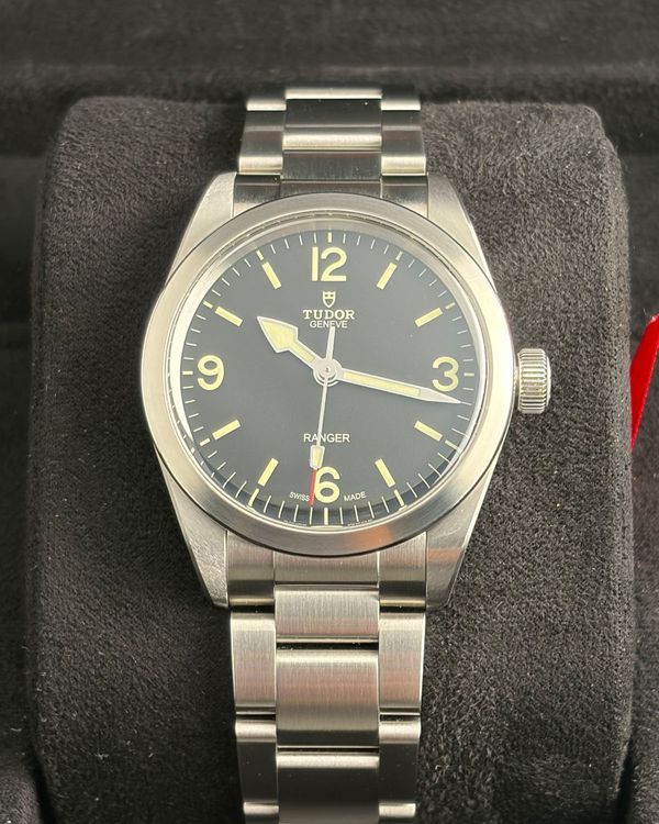 No Reserve - 2026 Tudor Ranger 36MM Black Dial Steel Bracelet (79930)