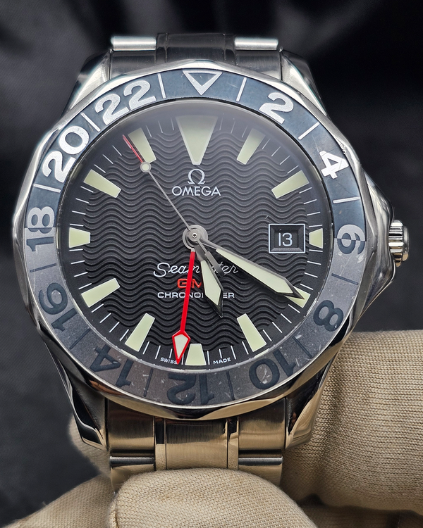 Omega Seamaster GMT 50th Anniversary 41MM Black Dial Steel Bracelet (2234.50.00)