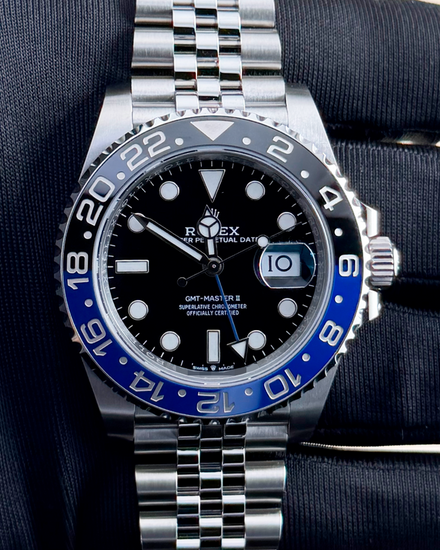 2026 Rolex GMT-Master II "Batgirl" 40MM Black Dial Jubilee Bracelet (126710BLNR)