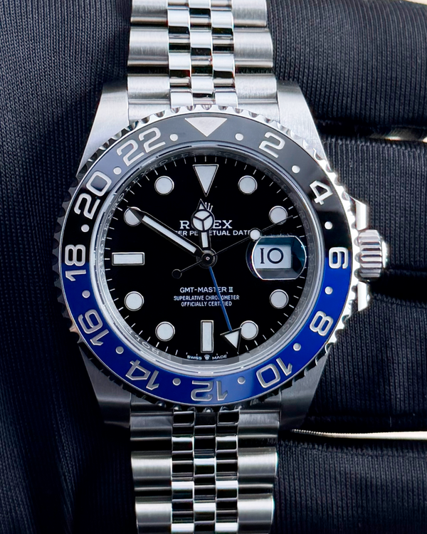 2026 Rolex GMT-Master II "Batgirl" 40MM Black Dial Jubilee Bracelet (126710BLNR)