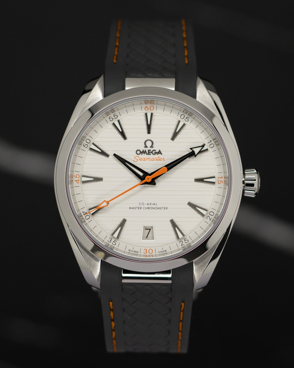 2026 Omega Seamaster Aqua Terra 150M 41MM Silver Dial Rubber Strap (220.12.41.21.02.002)