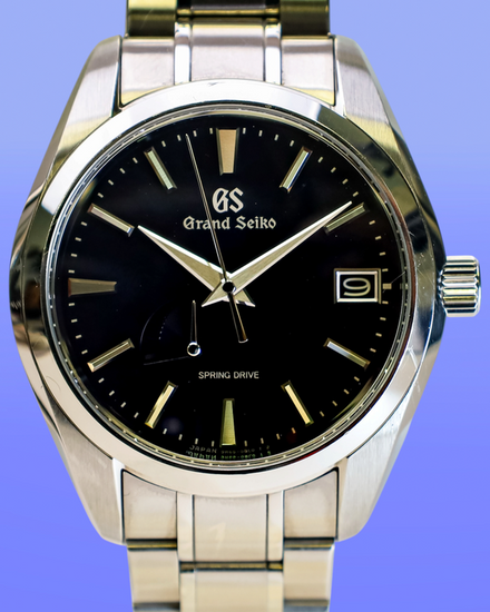 No Reserve - 2021 Grand Seiko Heritage 40MM Blue "Katsuiro" Dial Steel Bracelet (SBGA469G)