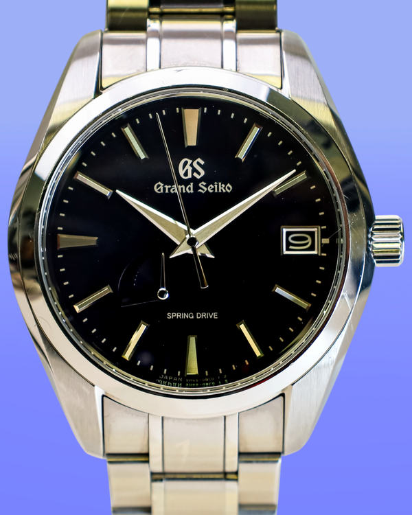 No Reserve - 2021 Grand Seiko Heritage 40MM "Katsuiro" Blue Dial Steel Bracelet (SBGA469G)