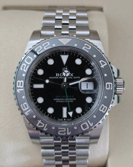 2026 Rolex GMT-Master II "Bruce Wayne" 40MM Black Dial Jubilee Bracelet (126710GRNR)