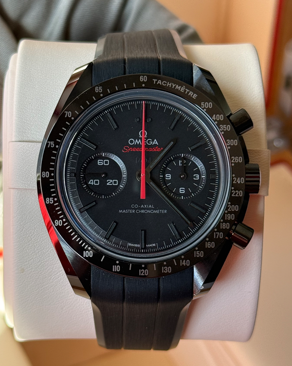 2026 Omega Speedmaster Dark Side of the Moon 44.25MM Black Dial Rubber Strap (310.92.44.51.01.001)