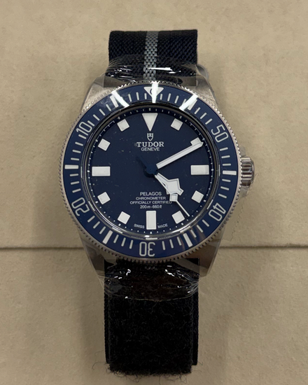 2026 Tudor Pelagos FXD 42MM Blue Dial Textile Strap (25707B/25)