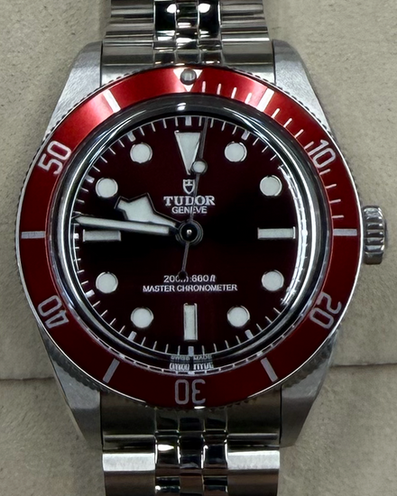 2026 Tudor Black Bay 58' 39MM Red Burgundy Dial Steel Bracelet (7939A1A0RU)