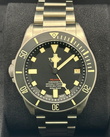 2026 Tudor Pelagos LHD 42MM Black Dial Titanium Bracelet (25610TNL)