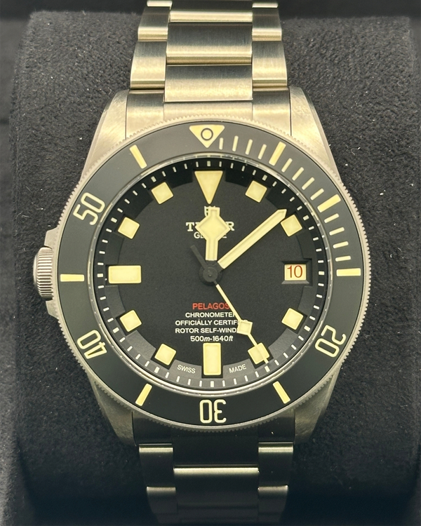 2026 Tudor Pelagos LHD 42MM Black Dial Titanium Bracelet (25610TNL)