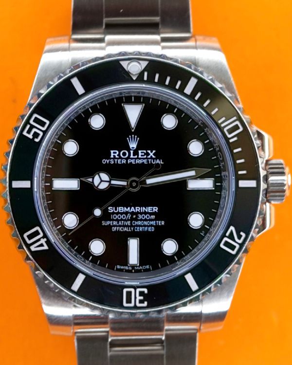2017 Rolex Submariner No-Date 40MM Black Dial Oyster Bracelet (114060)