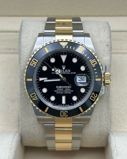 2025 Rolex Submariner Date 41MM Black Dial Two-Tone Oyster Bracelet (126613LN)