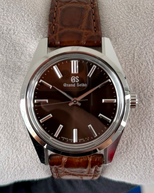 2023 Grand Seiko Heritage 36.5MM Brown Dial Leather Strap (SBGW293G)