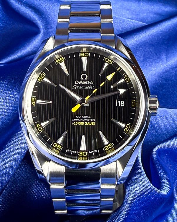 2019 Omega Seamaster Aqua Terra 41.5MM Black Dial Steel Bracelet (231.10.42.21.01.002)