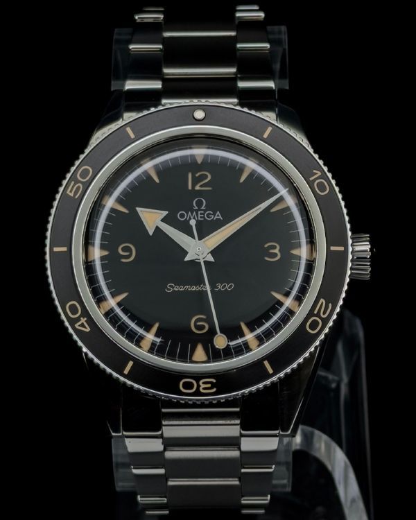2022 Omega Seamaster 300 41MM Black Dial Steel Bracelet (233.30.41.21.01.001)