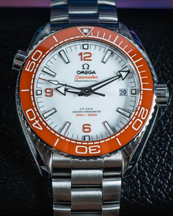 2025 Omega Seamaster Planet Ocean 600M 43.5MM White Dial Steel Bracelet (215.30.44.21.04.001)