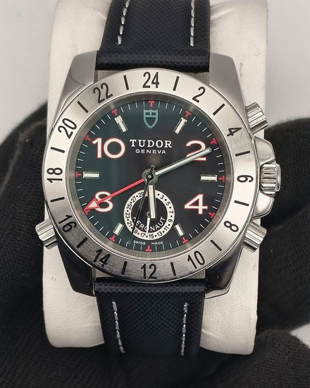 Tudor Sport Aeronaut 40MM Black Dial Steel Bracelet (20200)