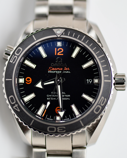 Omega Seamaster Planet Ocean 600M 42MM Black Dial Steel Bracelet (232.30.42.21.01.003)