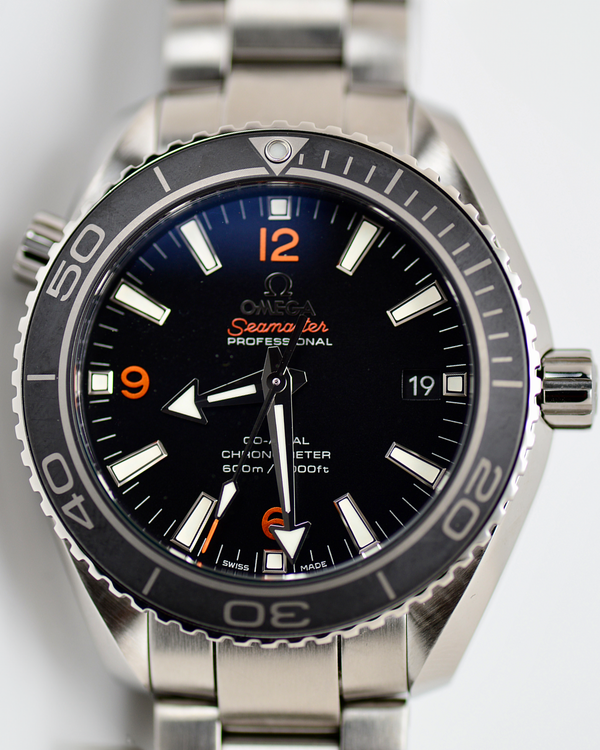 Omega Seamaster Planet Ocean 600M 42MM Black Dial Steel Bracelet (232.30.42.21.01.003)