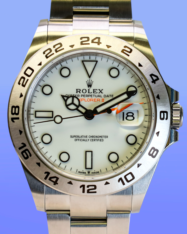 2026 Rolex Explorer "Polar" 42MM White Dial Oyster Bracelet (226570)