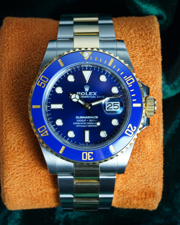 2025 Rolex Submariner Date "Bluesy" 41MM Blue Dial Two-Tone Oyster Bracelet (126613LB)