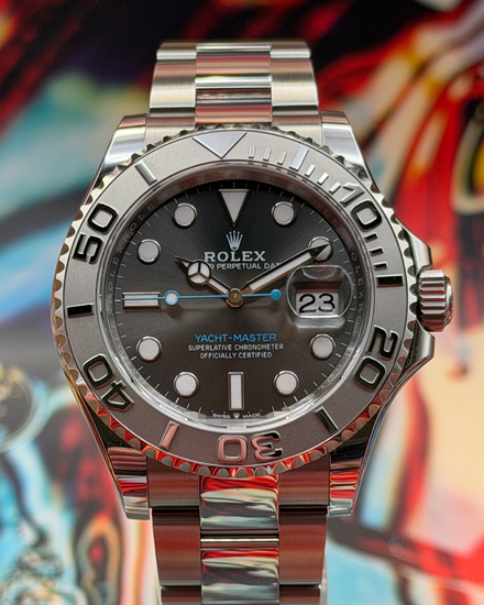 2025 Rolex Yacht-Master 40MM Rhodium Dial Oyster Bracelet (126622)