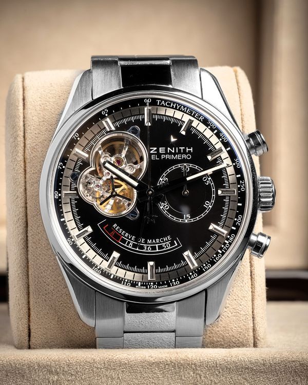 2011 Zenith Chronomaster 42MM Black Dial Steel (03.2080.4021/21.M2040)