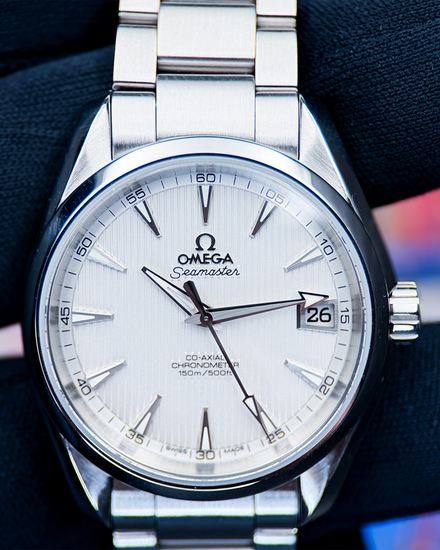 2013 Omega Seamaster Aqua Terra 150M 38.5MM Silver Dial Steel Bracelet (231.10.39.21.02.001)