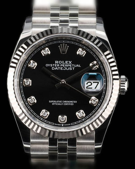 2026 Rolex Datejust 36MM Black Dial Jubilee Bracelet (126234)