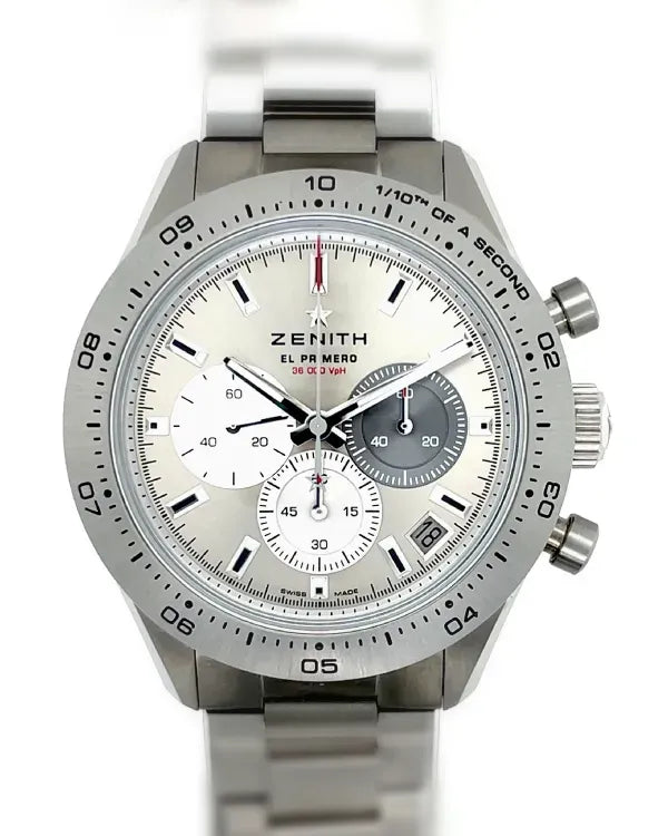 2025 Zenith Chronomaster Sport 41MM Grey Dial Titanium Bracelet (95.3100.3600/39.M3100)