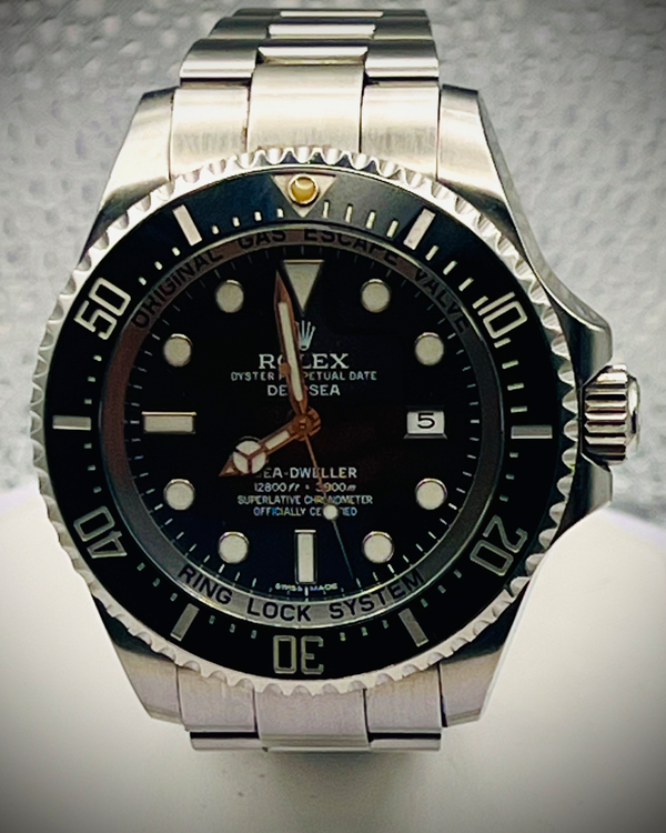 No Reserve - 2014 Rolex Sea-Dweller Deepsea 44MM Black Dial Oyster Bracelet (116660)