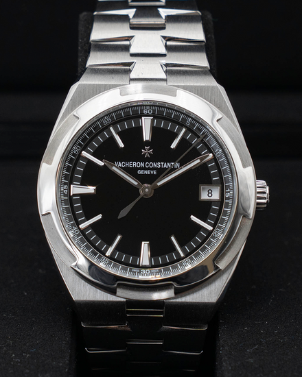 2019 Vacheron Constantin Overseas 41MM Black Dial Steel Bracelet (4500V/110A-B483)