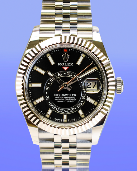 2026 Rolex Sky-Dweller 42MM Black Dial Jubilee Bracelet (336934)