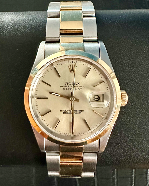Rolex Datejust 36MM Champagne Dial Two-Tone Oyster Bracelet (16203)