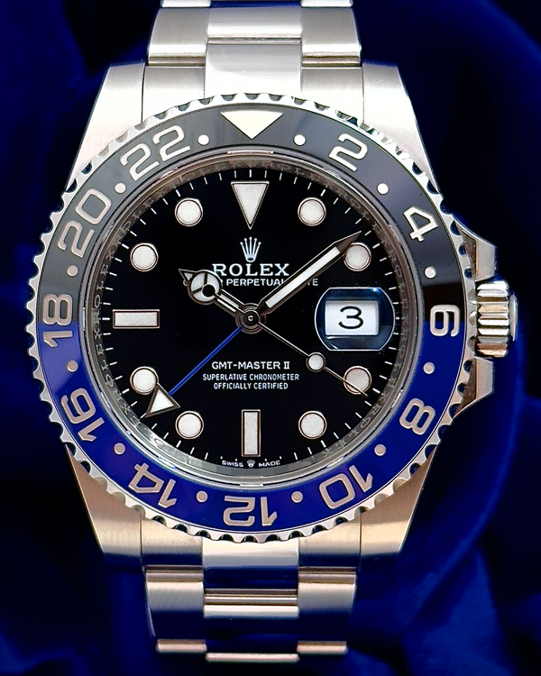 2026 Rolex GMT-Master II "Batman" 40MM Black Dial Oyster Bracelet (126710BLNR)